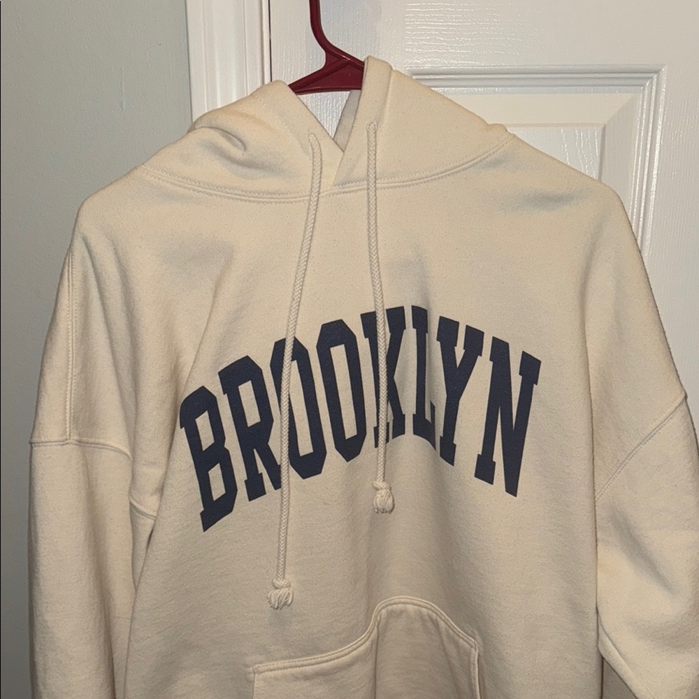 Brooklyn Cream Hoodie Brandy Melville John Galt